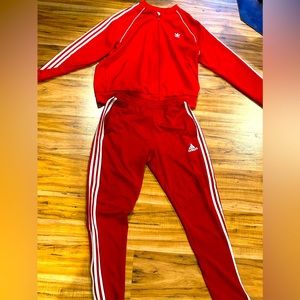 Adidas track suit
